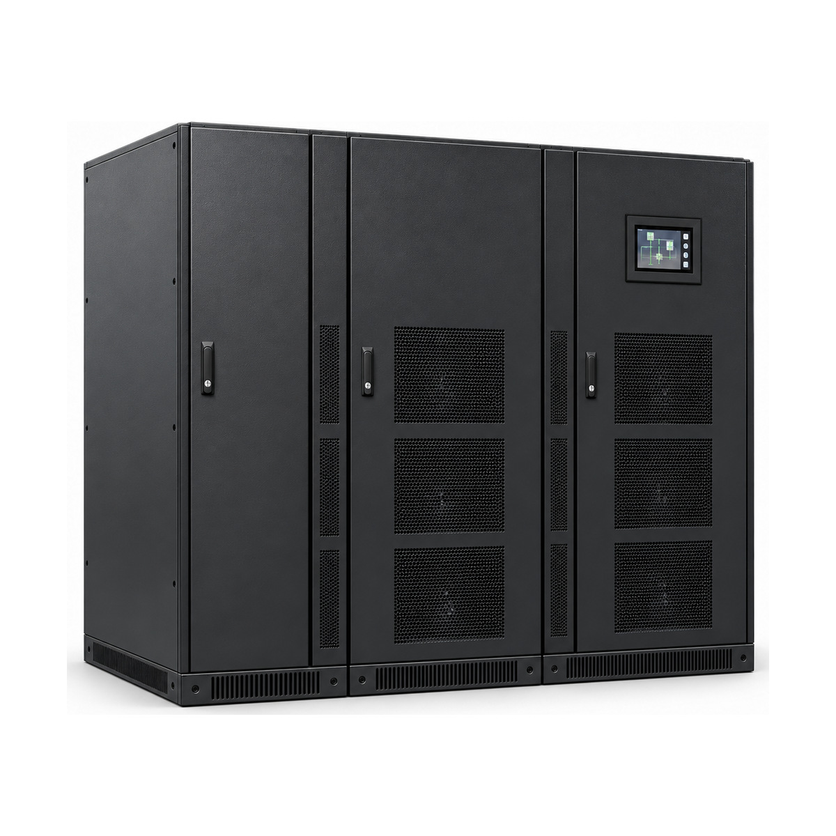 Миниатюра: Купить ИБП Absolite Iq33 500: 500 кВА / 450 кВт, On-Line, Tower, фазы 3 в 3. Цена и характеристики в &laquo;Прайм Электро&raquo;.