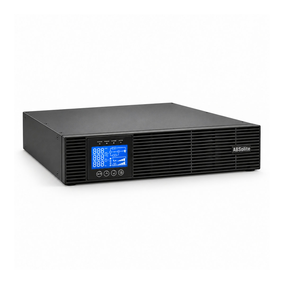 Миниатюра: Купить ИБП Absolite Smart Hs 2000RL: 2 кВА / 2 кВт, On-Line, Rack, фазы 1 в 1. Цена и характеристики в &laquo;Прайм Электро&raquo;.