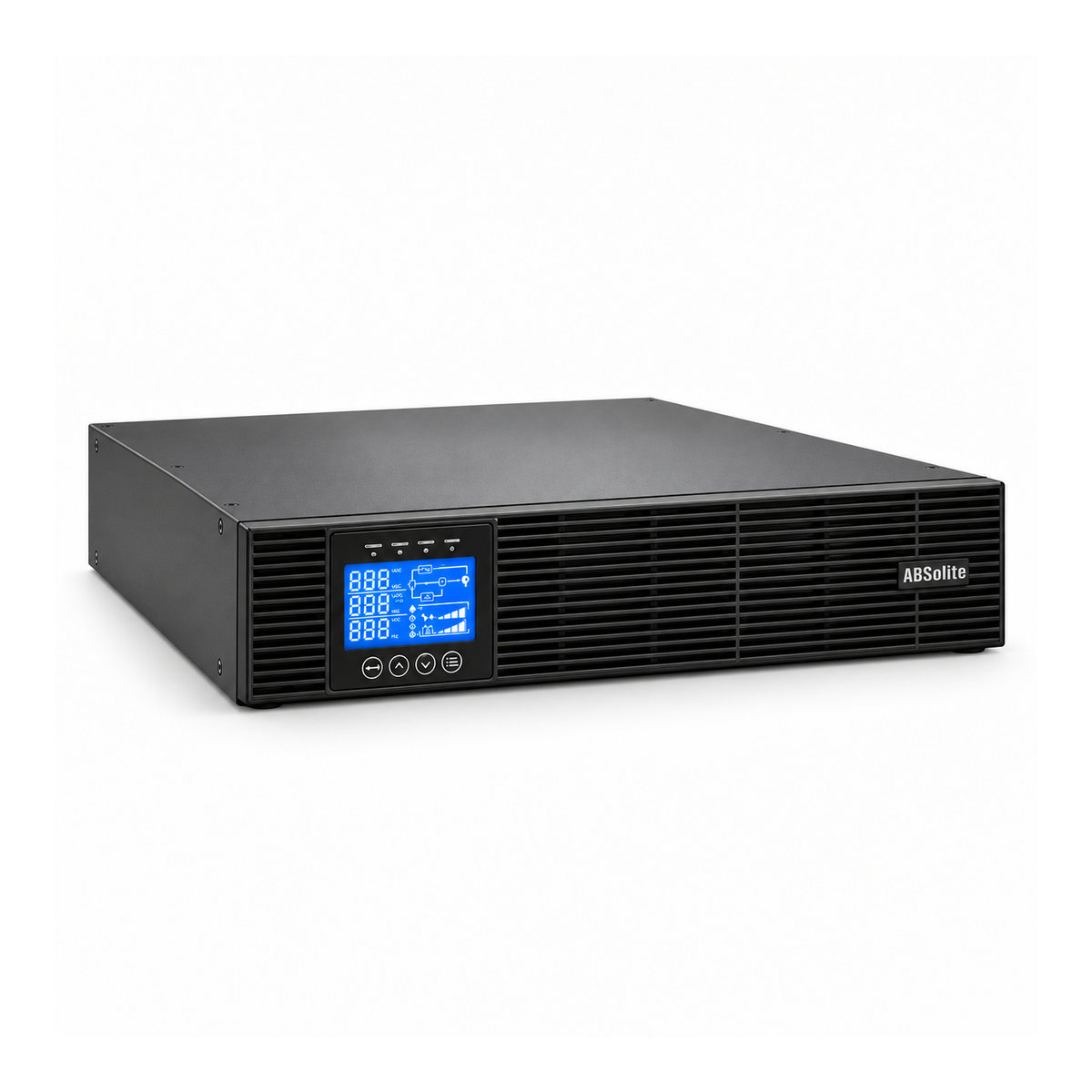 Миниатюра: Купить ИБП Absolite Smart Hs 3000: 3 кВА / 3 кВт, On-Line, Rack, фазы 1 в 1. Цена и характеристики в &laquo;Прайм Электро&raquo;.