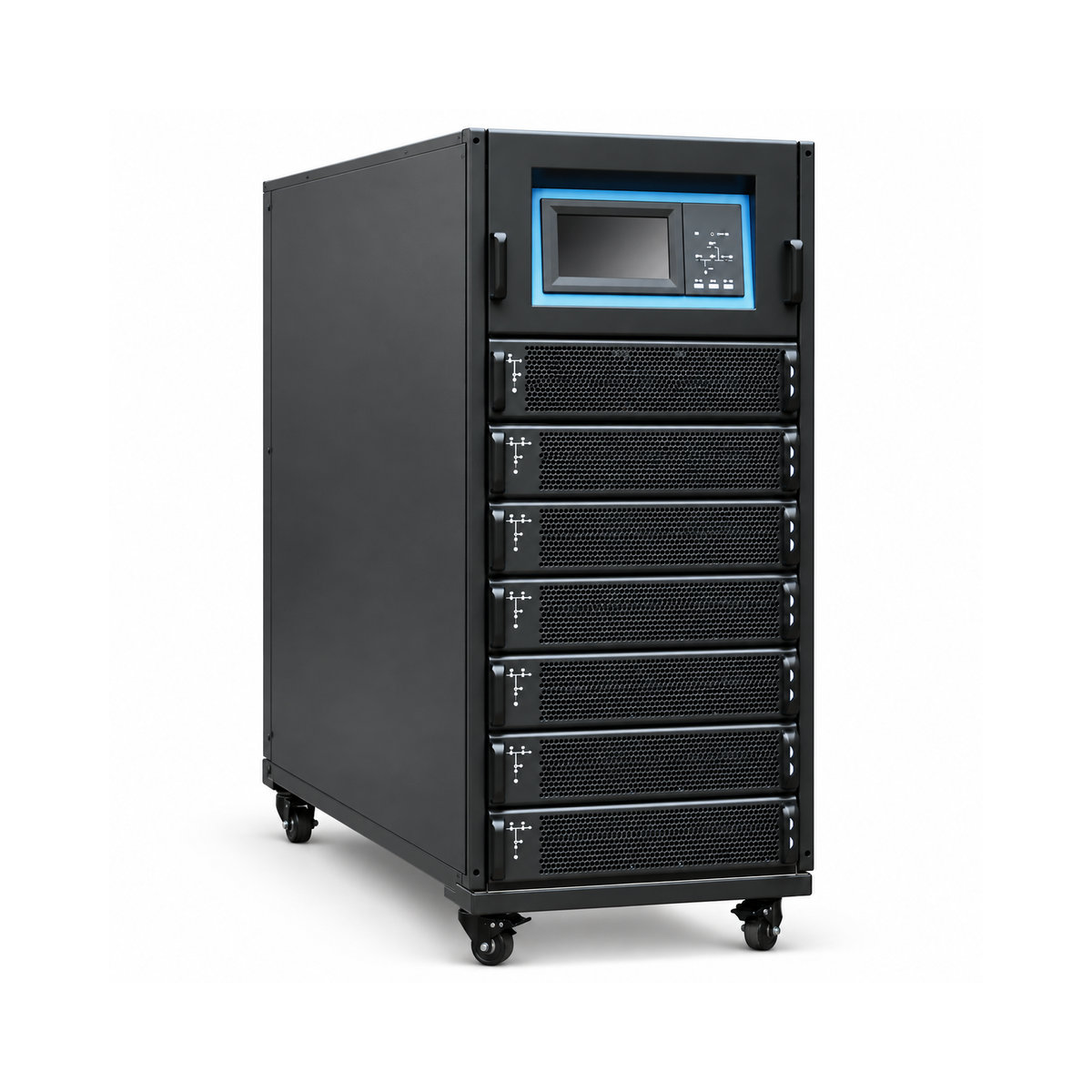 Миниатюра: Купить ИБП Энтел IPS-S 60 кВА &mdash; модуль 10 кВА: 60 кВА, On-Line, модульная конструкция, силовой модуль 10 кВА. Цена и характеристики в &laquo;Прайм Электро&raquo;.