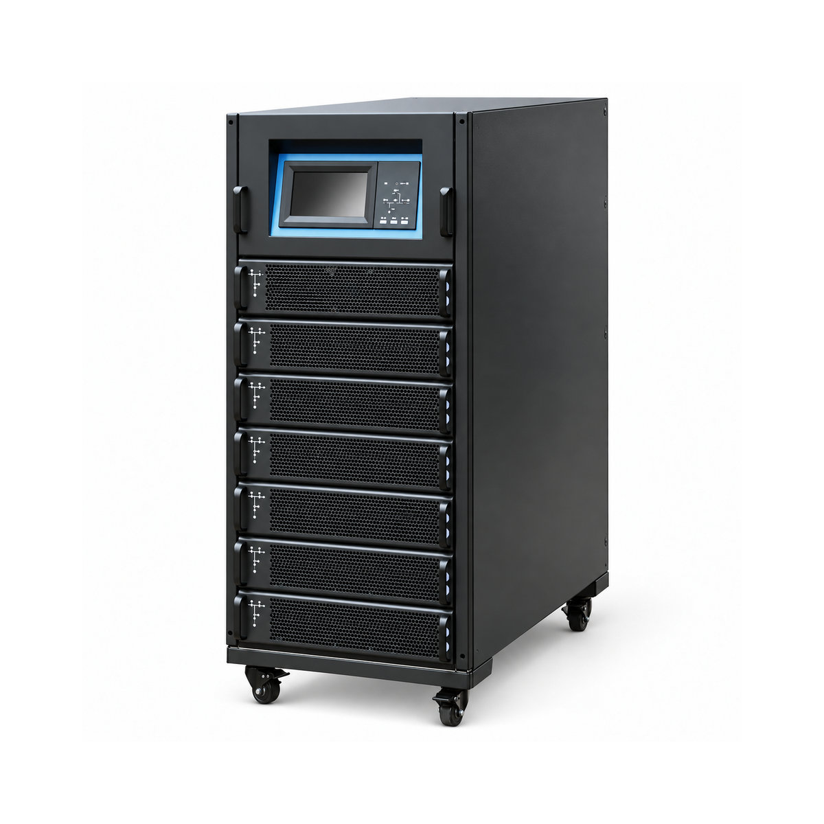 Миниатюра: Купить ИБП Энтел IPS-S 60 кВА &mdash; модуль 10 кВА: 60 кВА, On-Line, модульная конструкция, силовой модуль 10 кВА. Цена и характеристики в &laquo;Прайм Электро&raquo;.