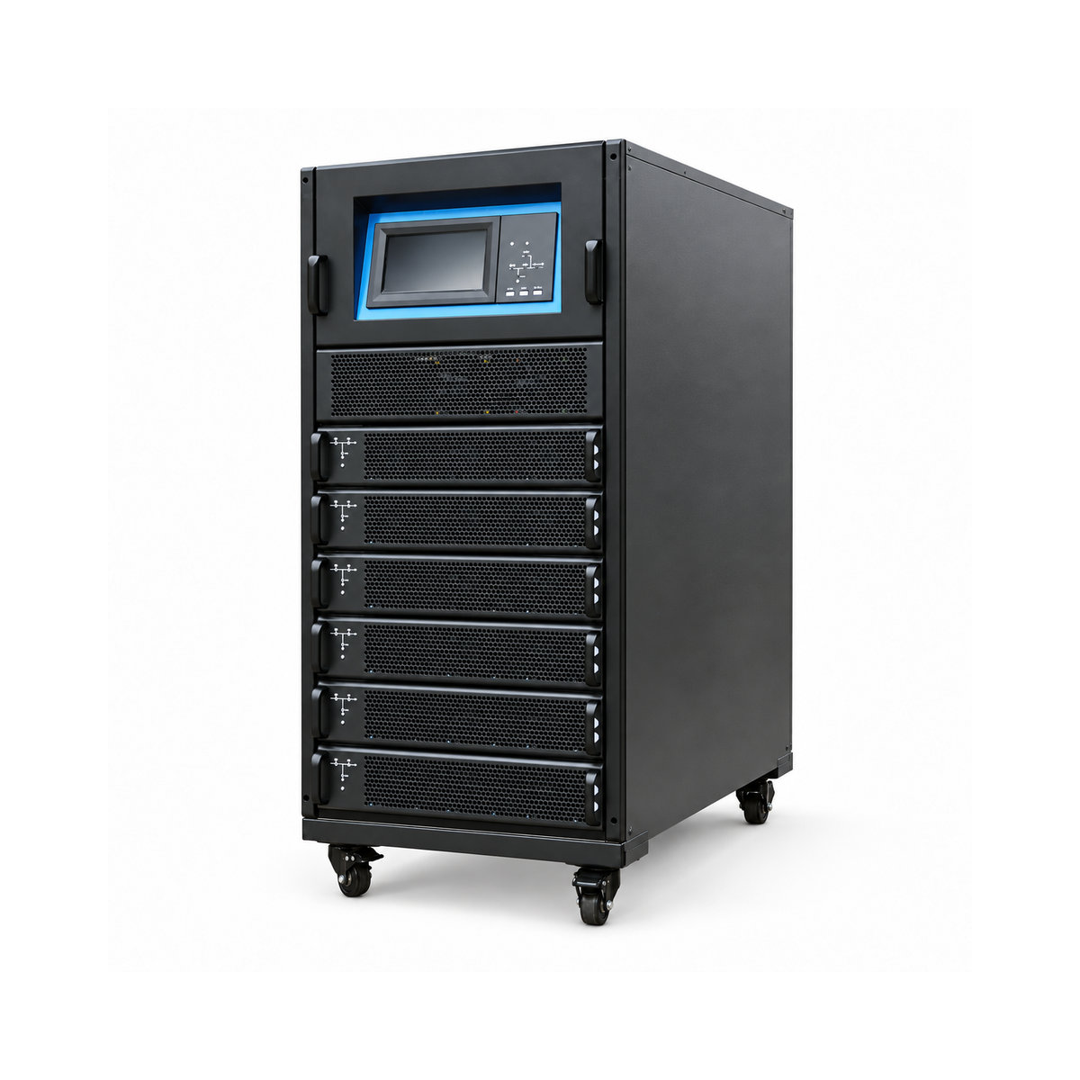 Миниатюра: Купить ИБП Энтел IPS-S 90 кВА &mdash; модуль 15 кВА: 90 кВА, On-Line, модульная конструкция, силовой модуль 15 кВА. Цена и характеристики в &laquo;Прайм Электро&raquo;.