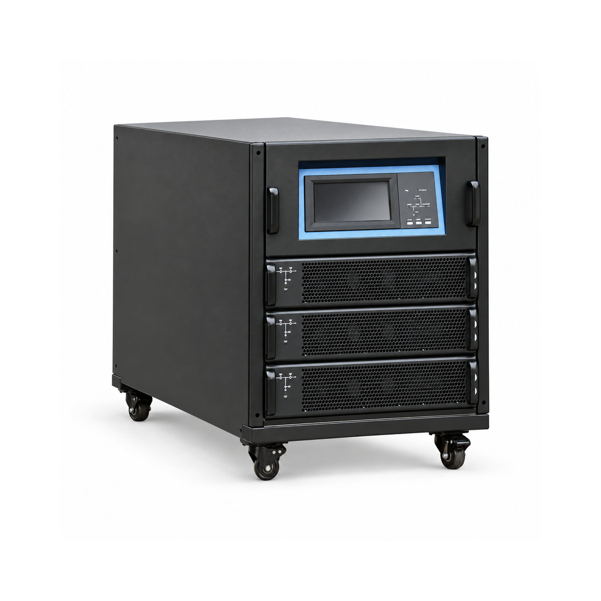 Миниатюра: Купить ИБП Энтел IPS-S 30 кВА &mdash; модуль 10 кВА: 30 кВА, On-Line, модульная конструкция, силовой модуль 10 кВА. Цена и характеристики в &laquo;Прайм Электро&raquo;.