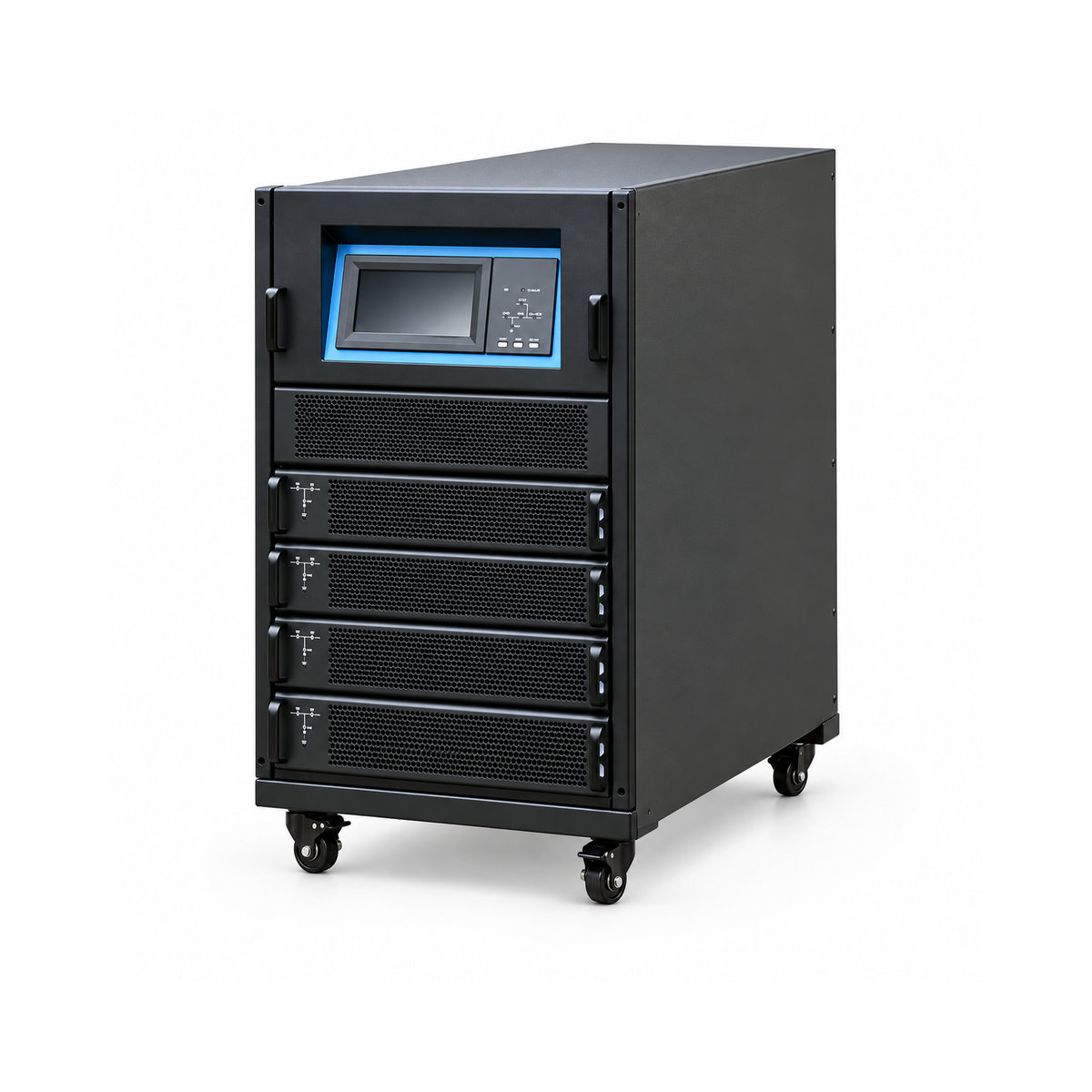 Миниатюра: Купить ИБП Энтел IPS-S 40 кВА &mdash; модуль 10 кВА: 40 кВА, On-Line, модульная конструкция, силовой модуль 10 кВА. Цена и характеристики в &laquo;Прайм Электро&raquo;.