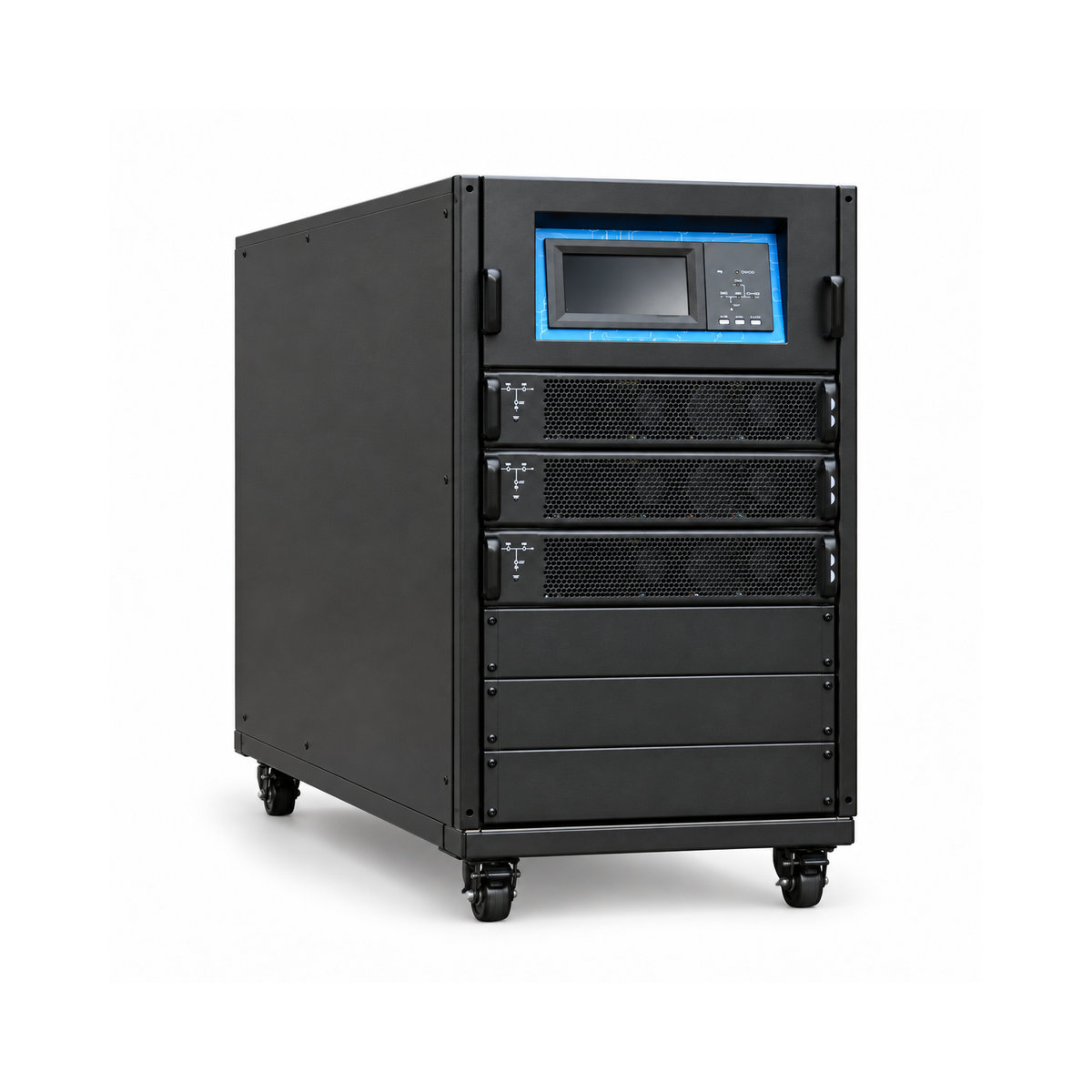 Миниатюра: Купить ИБП Энтел IPS-S 45 кВА &mdash; модуль 15 кВА: 45 кВА, On-Line, модульная конструкция, силовой модуль 15 кВА. Цена и характеристики в &laquo;Прайм Электро&raquo;.