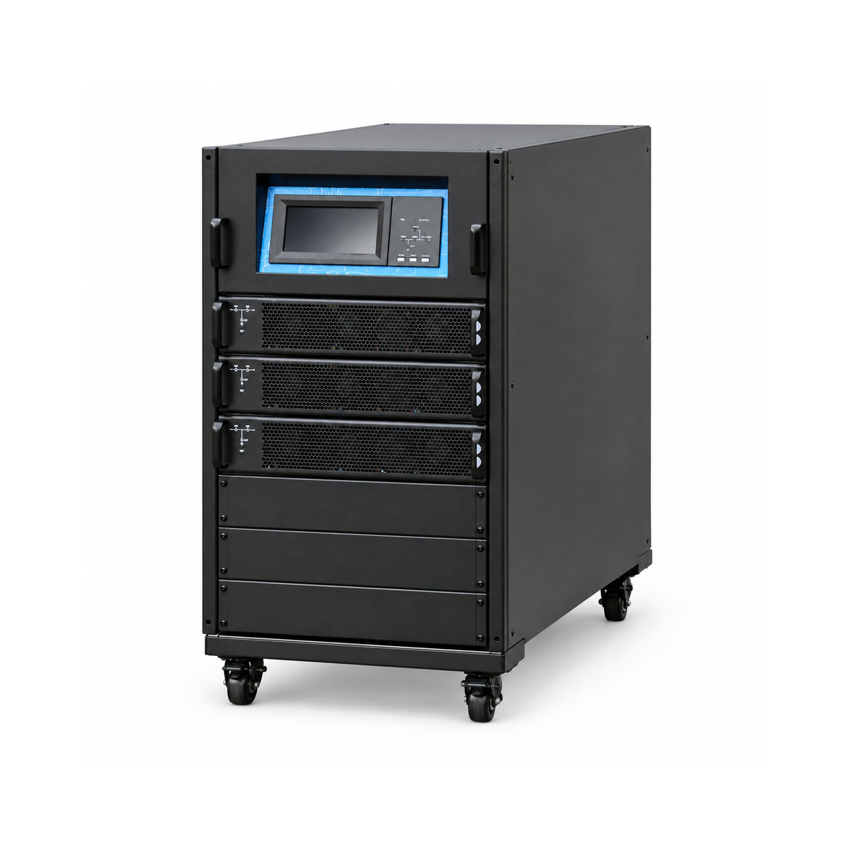 Миниатюра: Купить ИБП Энтел IPS-S 45 кВА &mdash; модуль 15 кВА: 45 кВА, On-Line, модульная конструкция, силовой модуль 15 кВА. Цена и характеристики в &laquo;Прайм Электро&raquo;.