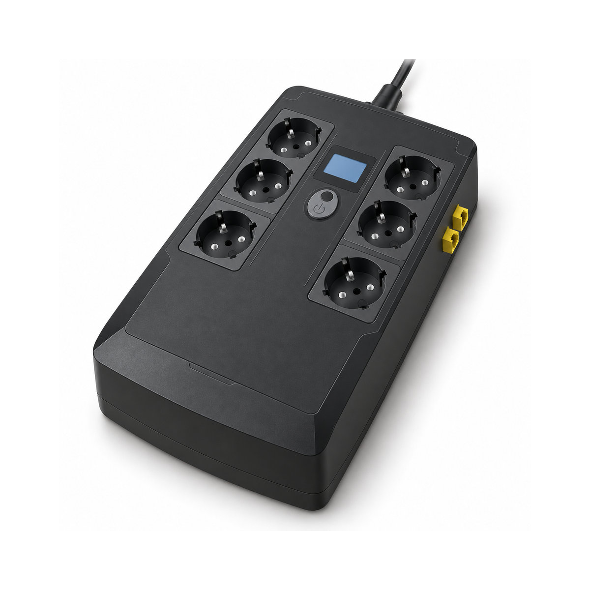 Миниатюра: Купить ИБП Энтел LPB-K600: 0,6 кВА / 0,36 кВт, Line-Interactive, фазы 1 в 1. Цена и характеристики в &laquo;Прайм Электро&raquo;.