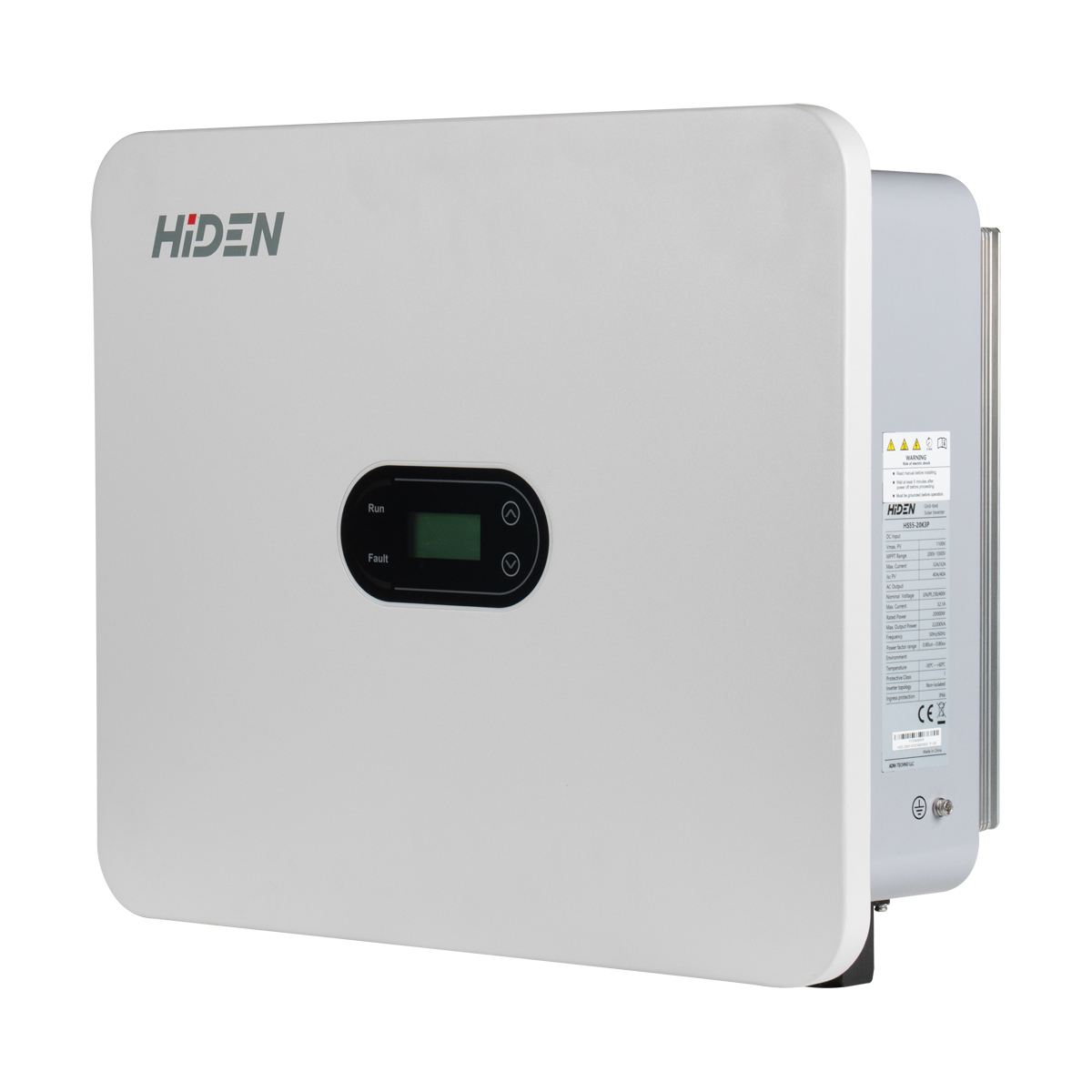 Миниатюра: Купить инвертор HIDEN Solar HS55-20K3P: 20 кВт, 400В, 3 фазы, сетевой. Характеристики и заказ в &laquo;Прайм Электро&raquo;.
