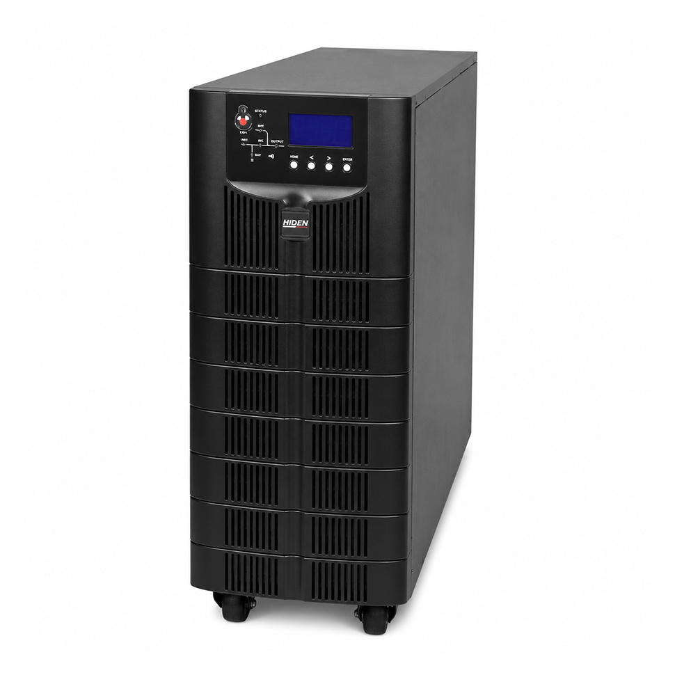 Миниатюра: Купить ИБП HIDEN Expert HE33010XS: 10 кВА / 10 кВт, On-Line, Tower, фазы 3 в 3. Цена и характеристики в &laquo;Прайм Электро&raquo;.