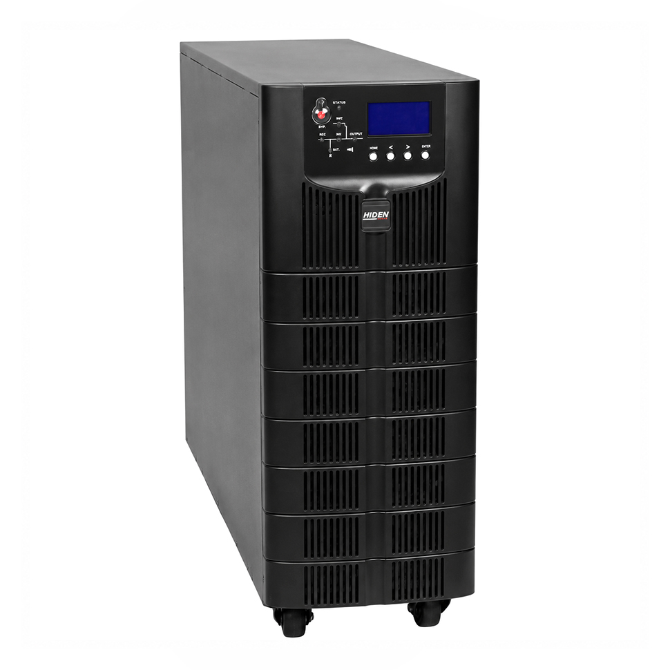 Миниатюра: Купить ИБП HIDEN Expert HE33010XS: 10 кВА / 10 кВт, On-Line, Tower, фазы 3 в 3. Цена и характеристики в &laquo;Прайм Электро&raquo;.
