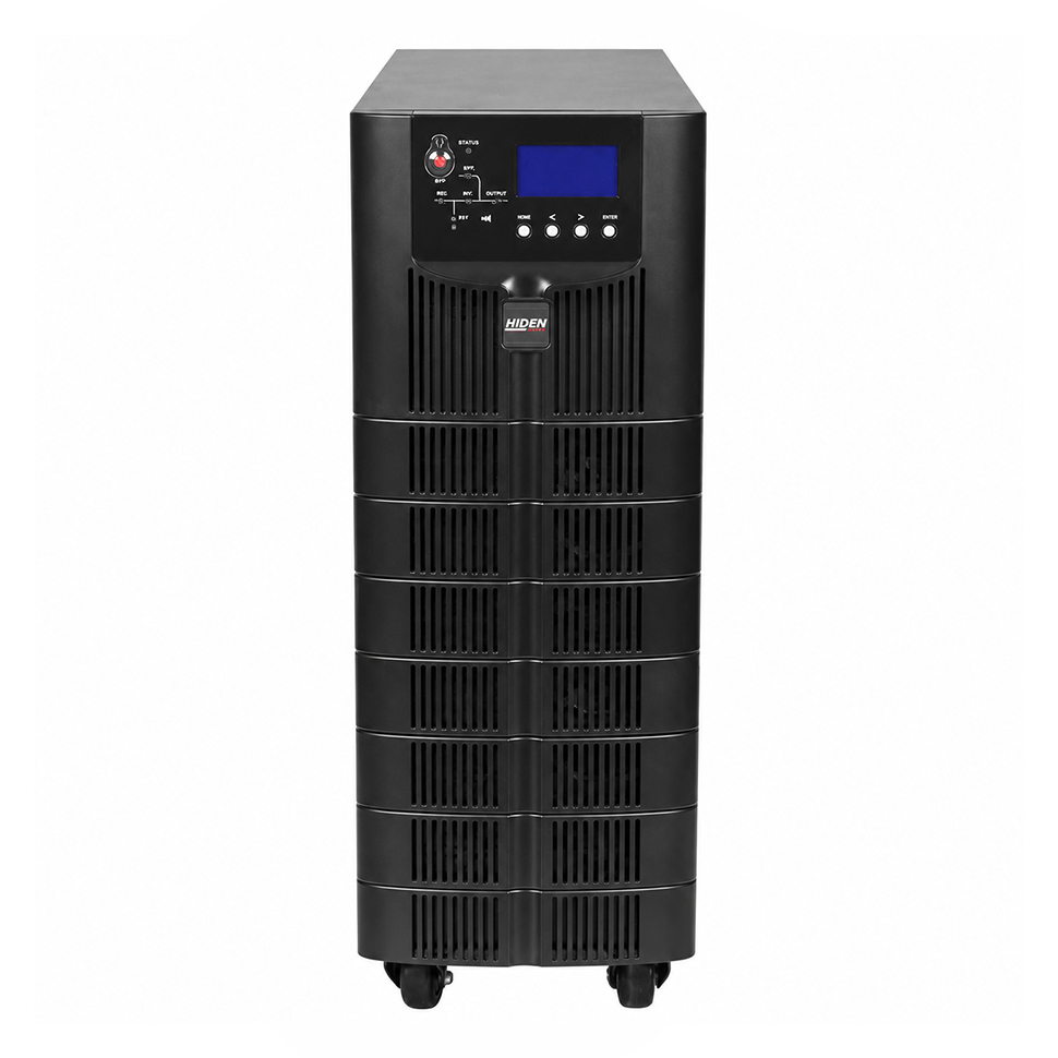 Миниатюра: Купить ИБП HIDEN Expert HE33010XS: 10 кВА / 10 кВт, On-Line, Tower, фазы 3 в 3. Цена и характеристики в &laquo;Прайм Электро&raquo;.