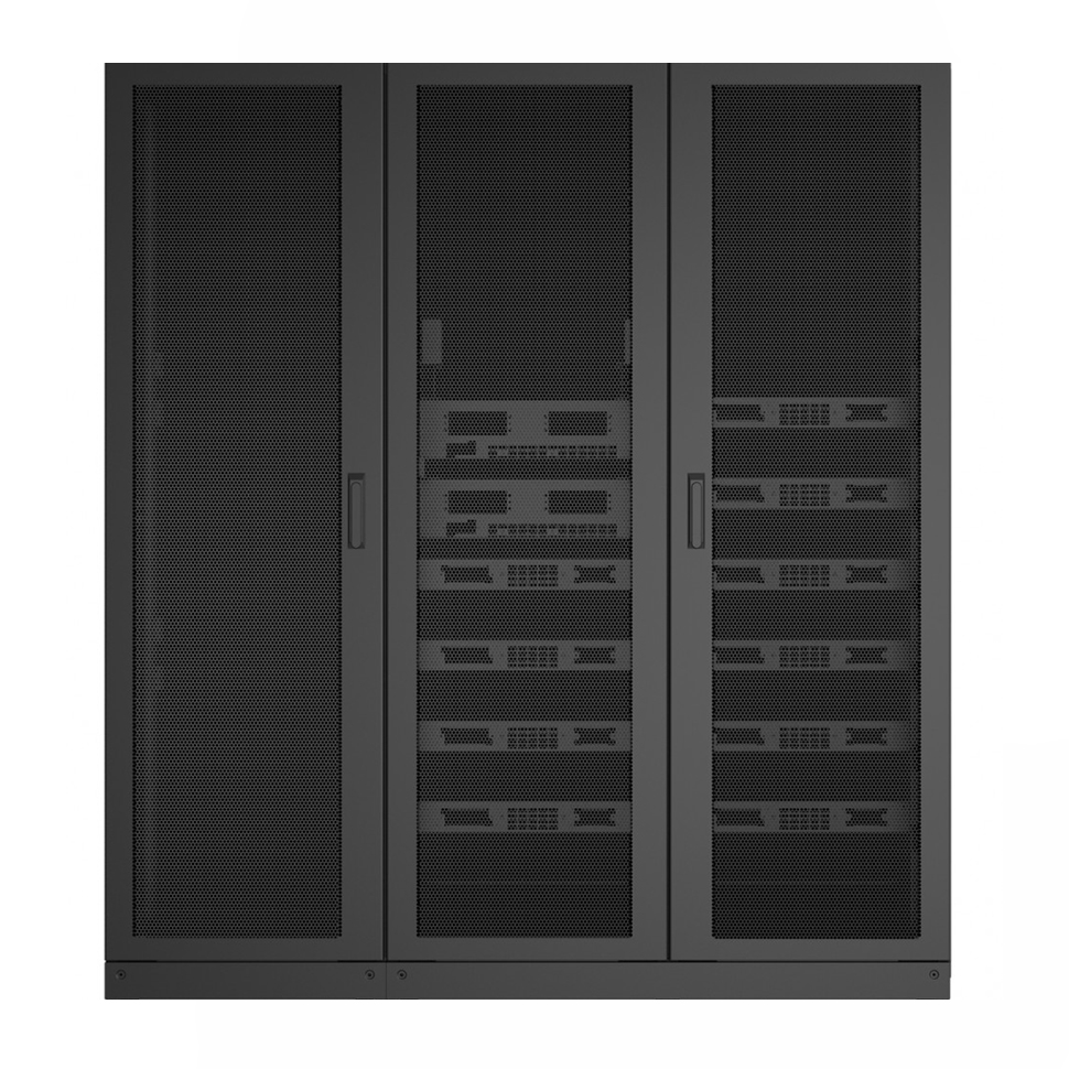 Миниатюра: Купить силовой шкаф HIDEN Expert HEM1000-100X -F: 100&ndash;1000 кВА / 100&ndash;1000 кВт. Для модульной системы бесперебойного питания. Характеристики и заказ.