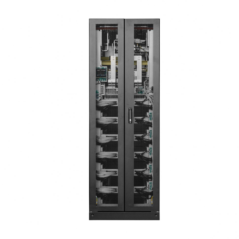 Миниатюра: Купить силовой шкаф HIDEN Expert HEM600-100X: 100&ndash;600 кВА / 100&ndash;600 кВт. Для модульной системы бесперебойного питания. Характеристики и заказ.