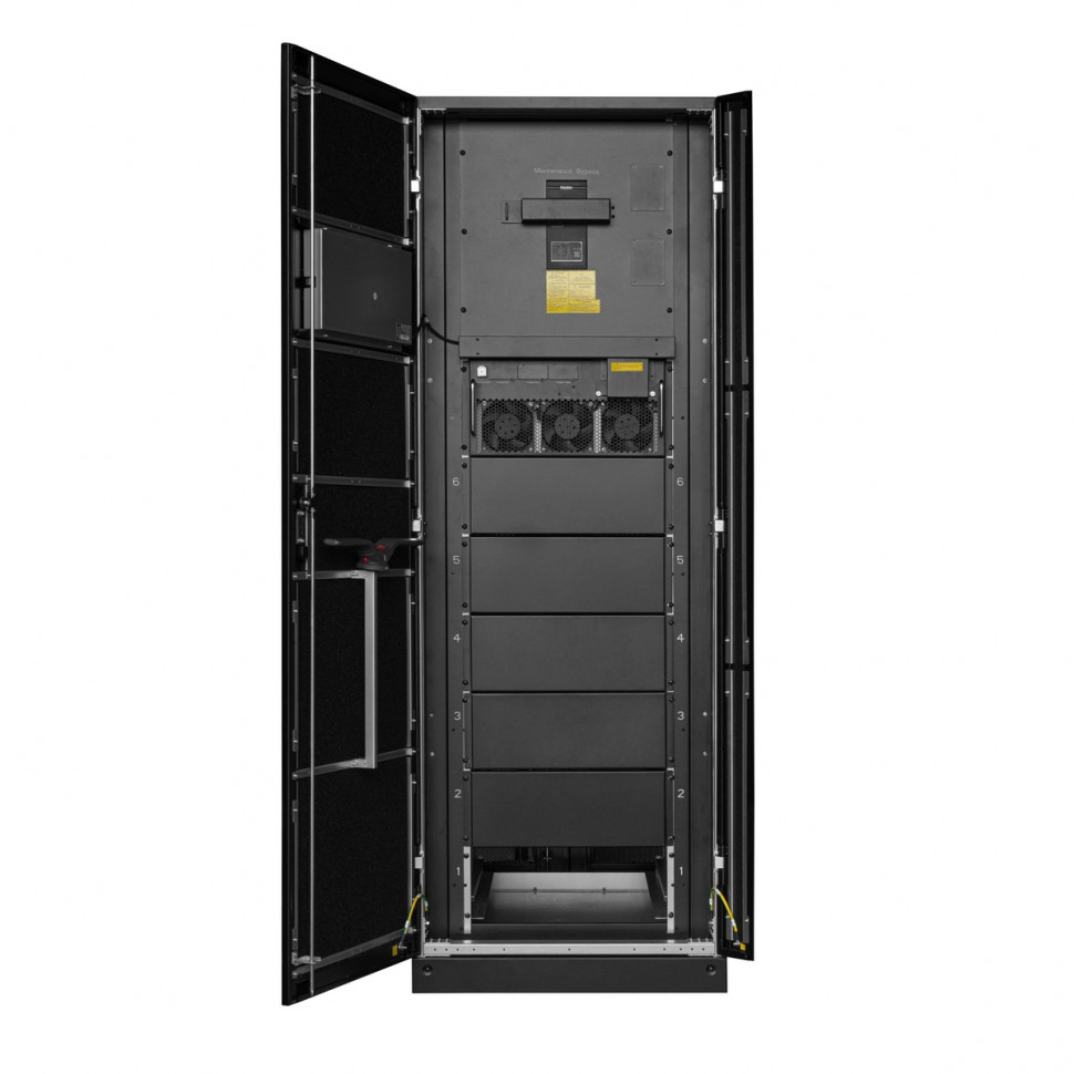 Миниатюра: Купить силовой шкаф HIDEN Expert HEM600-100X: 100&ndash;600 кВА / 100&ndash;600 кВт. Для модульной системы бесперебойного питания. Характеристики и заказ.