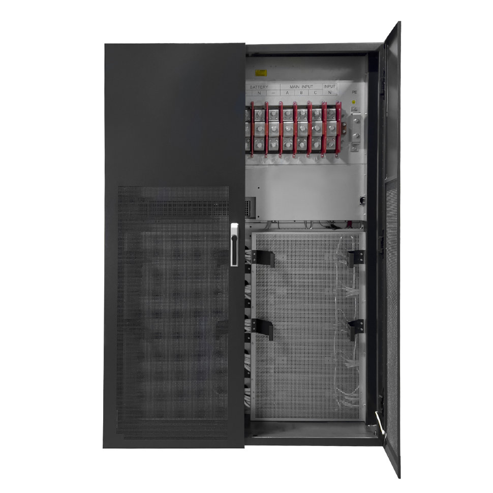 Миниатюра: Купить силовой шкаф HIDEN Expert HEM500-50X: 500 кВА / 500 кВт. Для модульной системы бесперебойного питания. Характеристики и заказ.