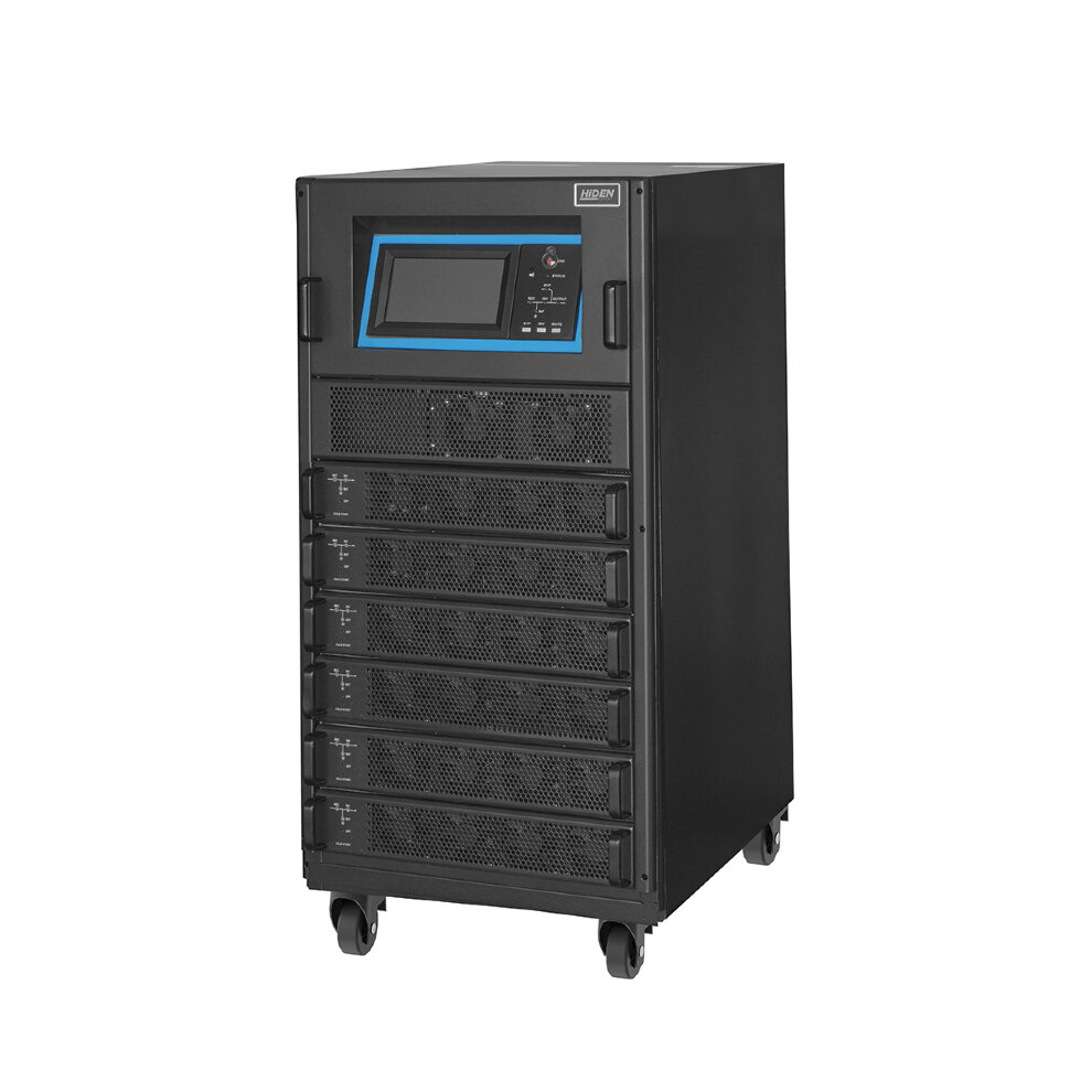 Миниатюра: Купить силовой шкаф HIDEN Expert HEM060/10X: 60 кВА / 60 кВт, Rack/Tower. Для модульной системы бесперебойного питания. Характеристики и заказ.