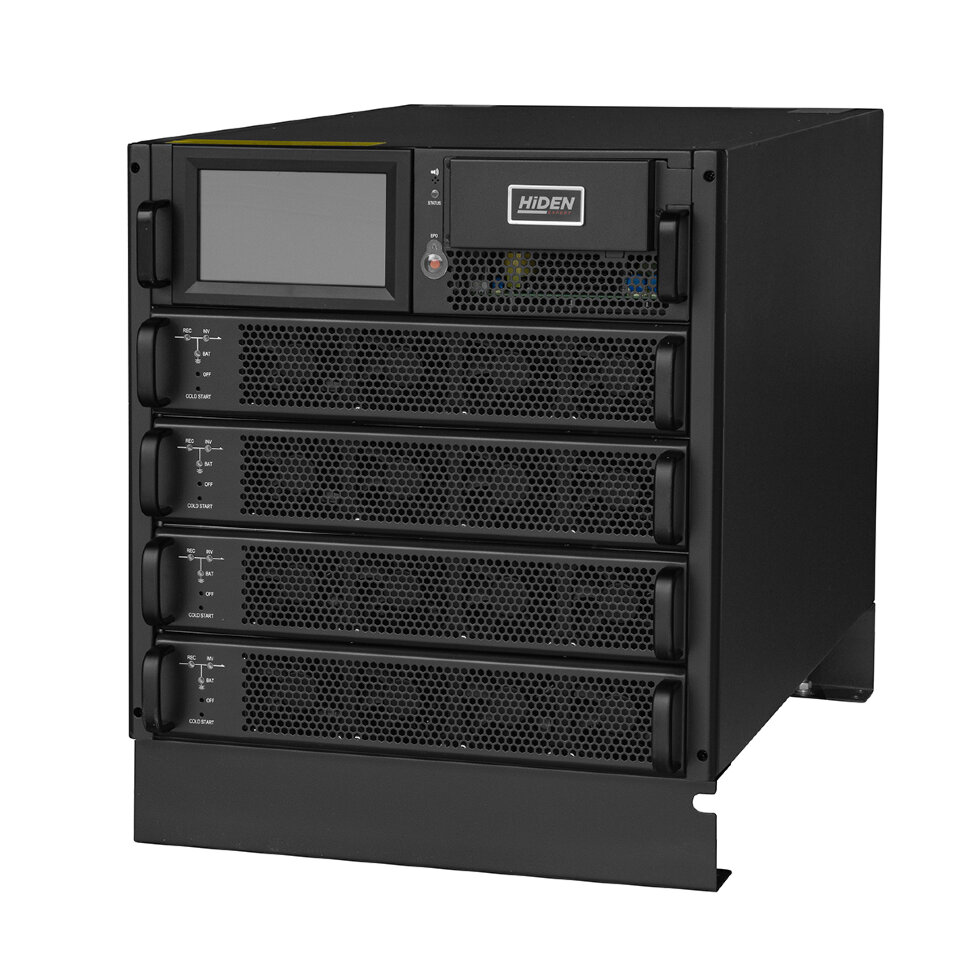 Миниатюра: Купить силовой шкаф HIDEN Expert HEM045/15X: 45 кВА / 45 кВт, Rack/Tower. Для модульной системы бесперебойного питания. Характеристики и заказ.
