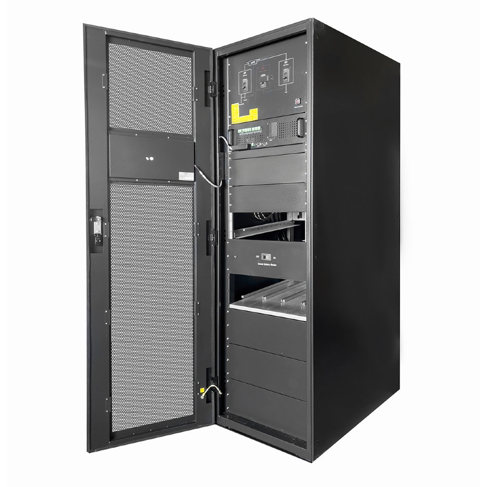 Миниатюра: Купить силовой шкаф HIDEN Expert HEM 20-60кВА: 20&ndash;60 кВА / 18&ndash;54 кВт. Для модульной системы бесперебойного питания. Характеристики и заказ.
