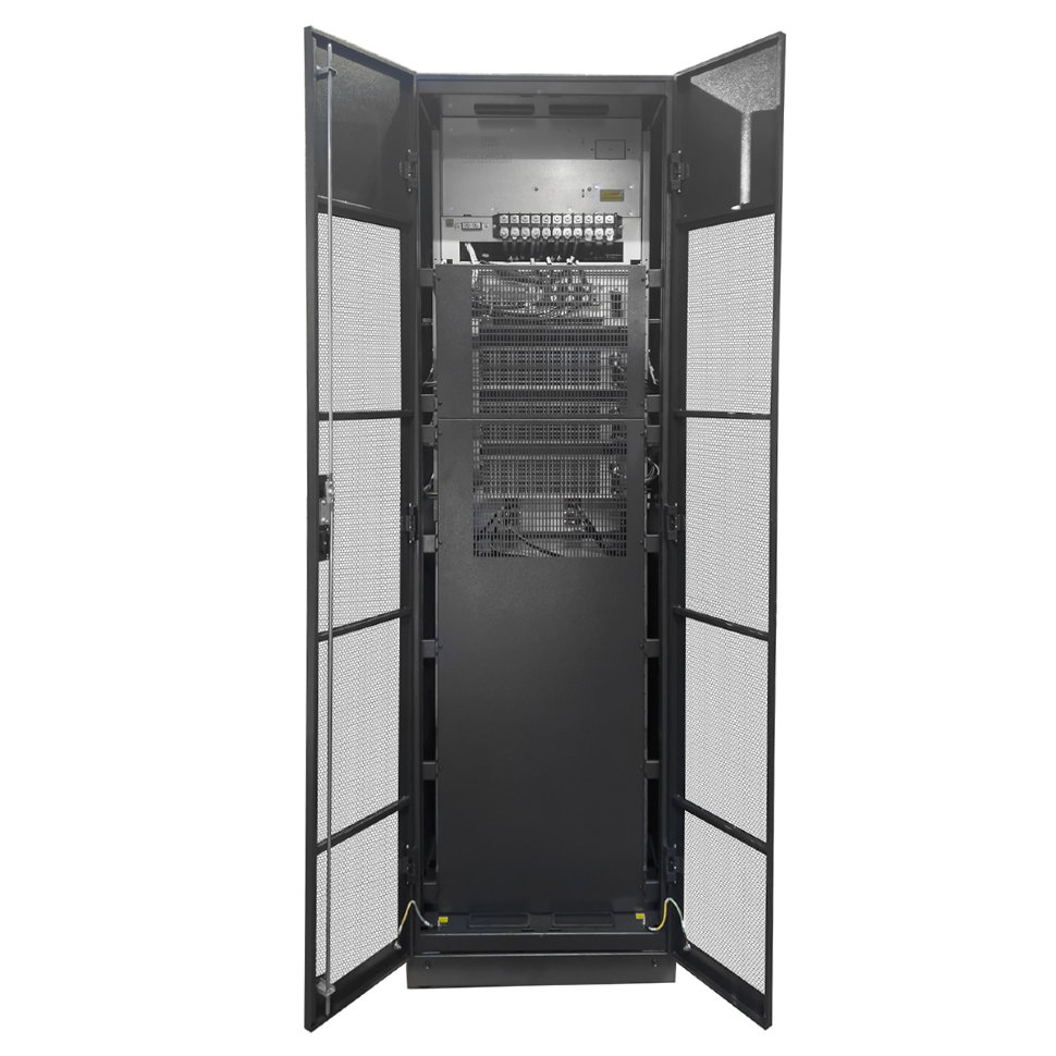 Миниатюра: Купить силовой шкаф HIDEN Expert HEM 20-60кВА: 20&ndash;60 кВА / 18&ndash;54 кВт. Для модульной системы бесперебойного питания. Характеристики и заказ.