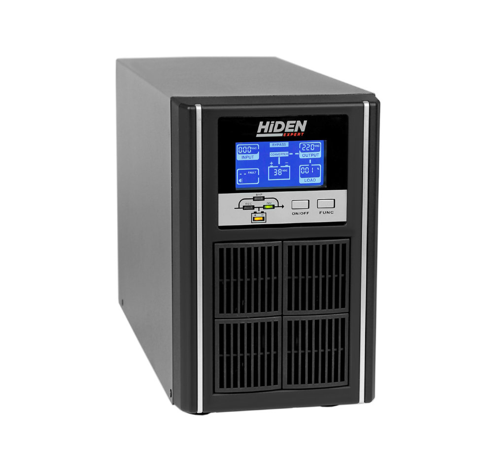 Миниатюра: Купить ИБП HIDEN Expert UDC9201S: 1 кВА / 900 Вт, On-Line, Tower, фазы 3 в 3. Цена и характеристики в &laquo;Прайм Электро&raquo;.