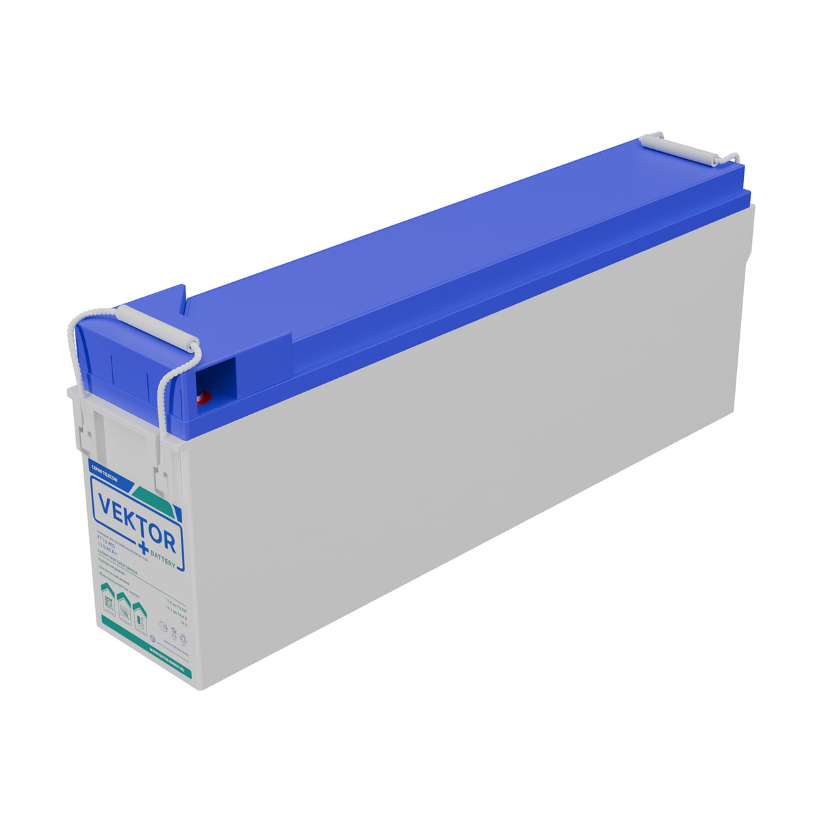 Миниатюра: Купить аккумулятор VEKTOR Plus FT 12-80S: AGM, 12 В, 80 А&middot;ч. Цена, размеры и характеристики в &laquo;Прайм Электро&raquo;.